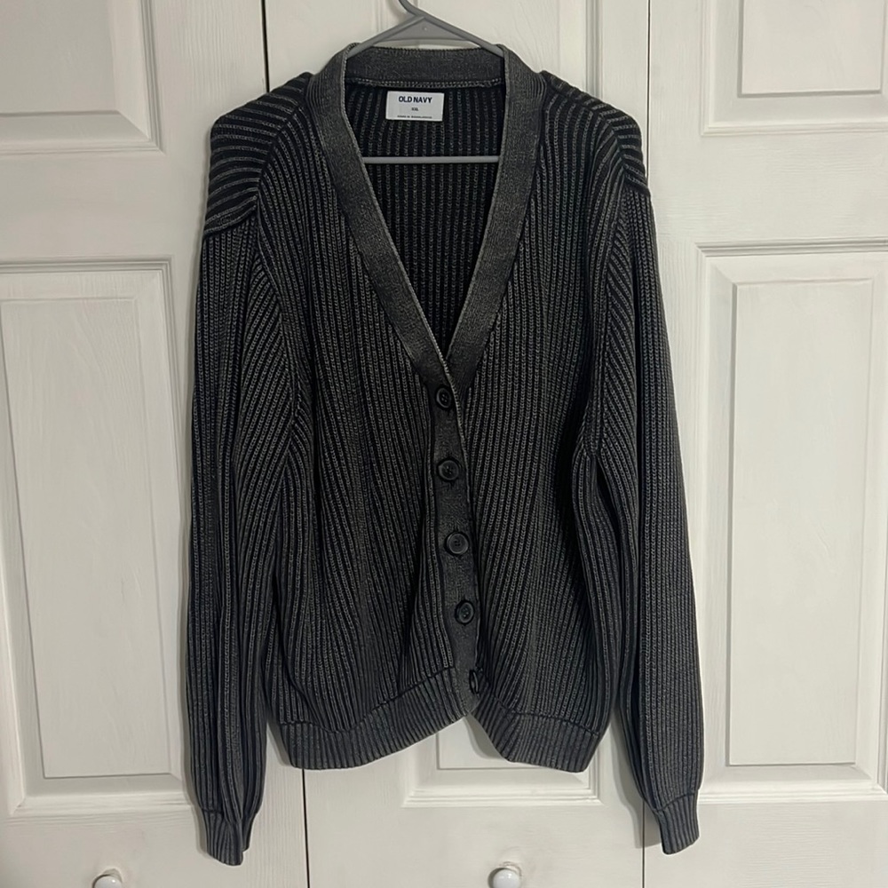 button up knit cardigan bnwot